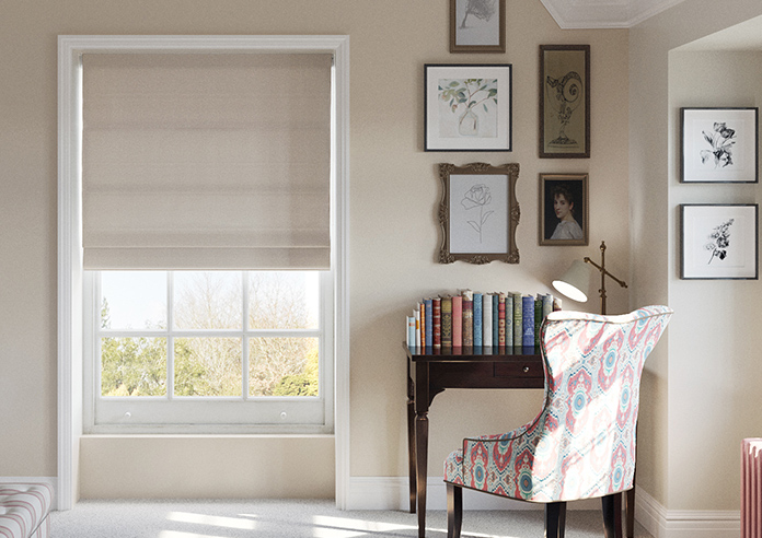 Oslo, Straw - Roman Blind - Image 3